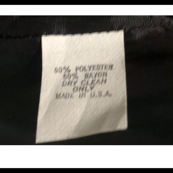 Allison Gail Tweed Blazer Sz 12 Vintage Open Front Officially Career Gray - Picture 11 of 12